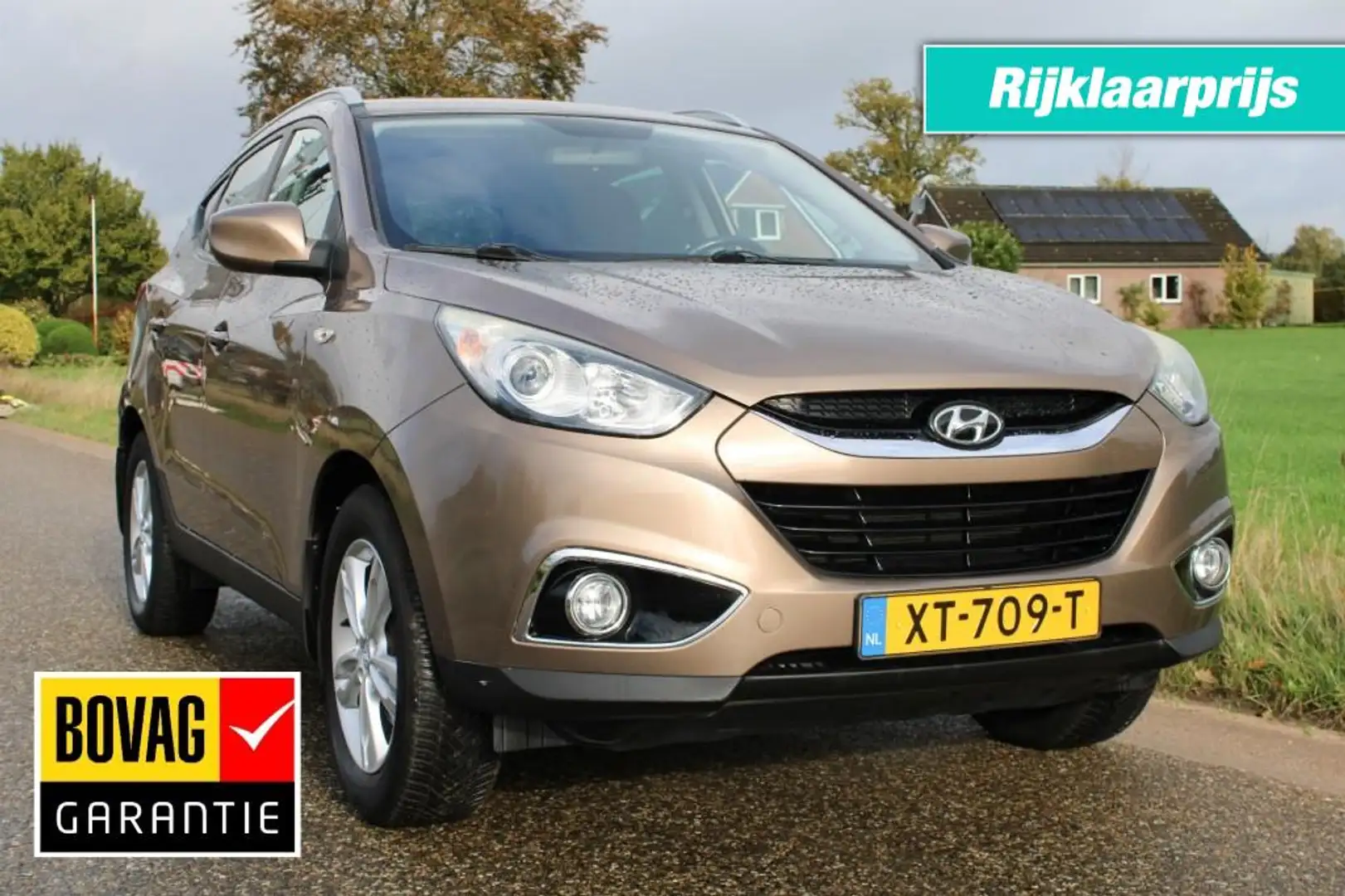 Hyundai iX35 1.6I GDI 135pk I-Magine ECC/Aux-USB/PDC/lm velgen Bruin - 1