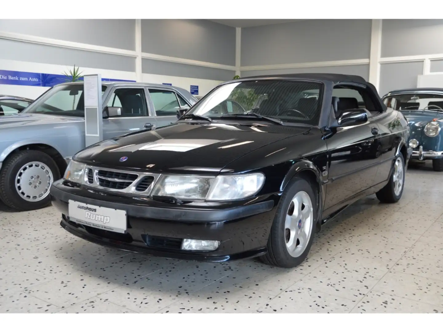 Saab 9-3 Cabrio Vollleder, Klima, el.Verdeck Schwarz - 1