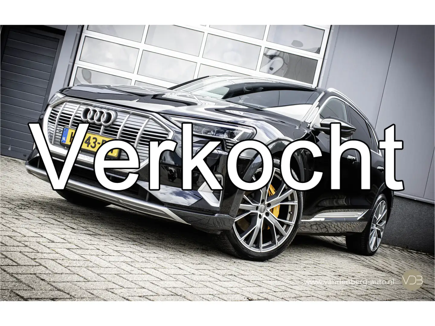 Audi e-tron 55 Quattro advanced 95 kWh 22inch Leer Origineel N Noir - 1