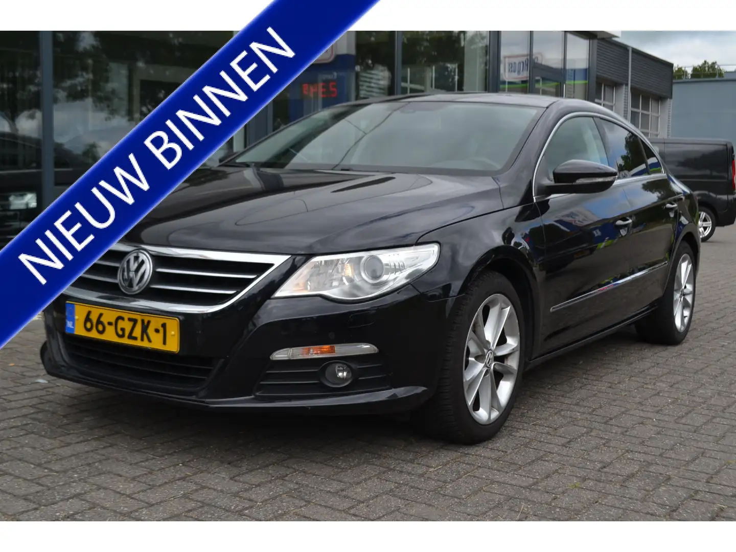 Volkswagen Passat CC 2.0 TSI Automaat NL Auto, NAP, el. dak, trekhaak, Schwarz - 1