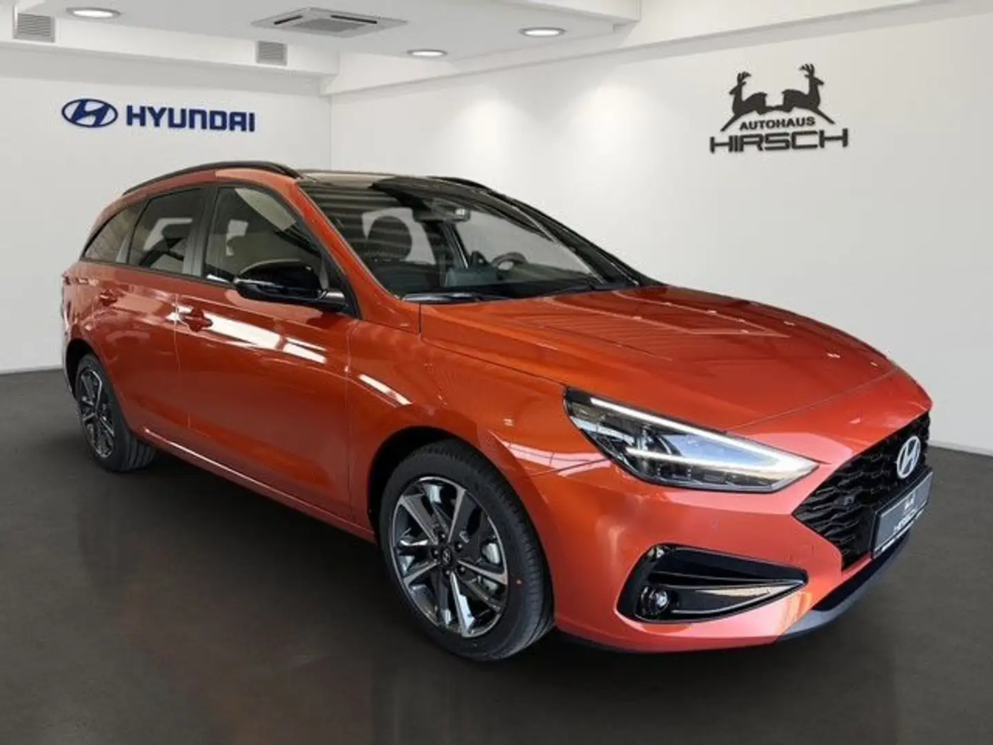 Hyundai i30 cw 1,5 Advantage 7-DCT Panoramadach Orange - 2