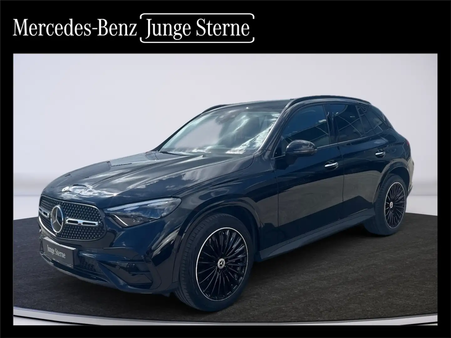 Mercedes-Benz GLC 220 d 4MATIC AMG Navi AHK Zwart - 1