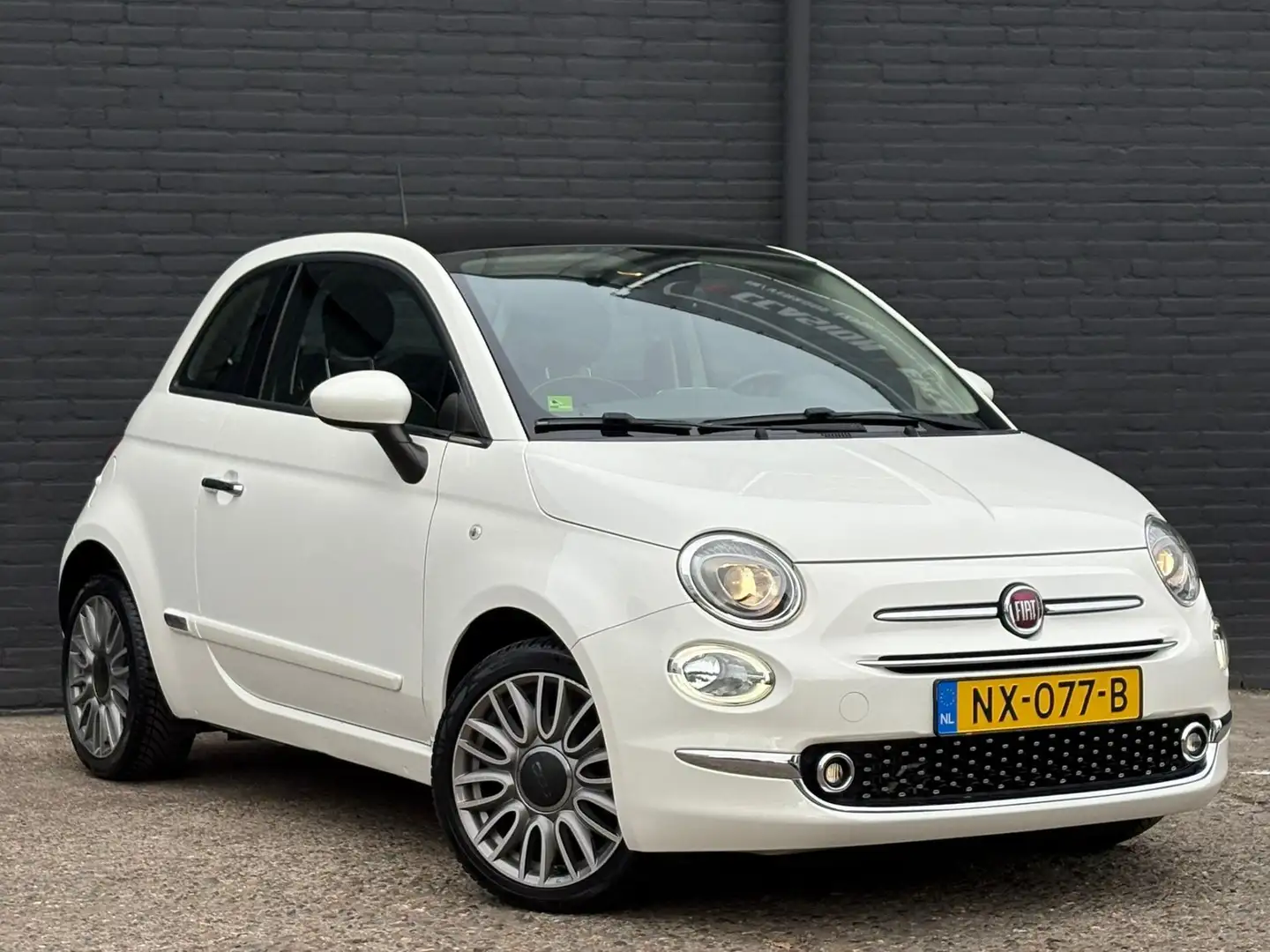 Fiat 500 0.9 TwinAir Turbo Lounge | PANO | AIRCO | PDC |CAR Blanco - 2