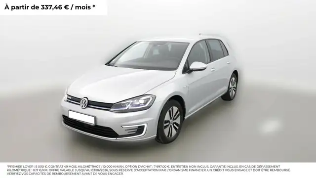 Volkswagen e-Golf 136 Electrique