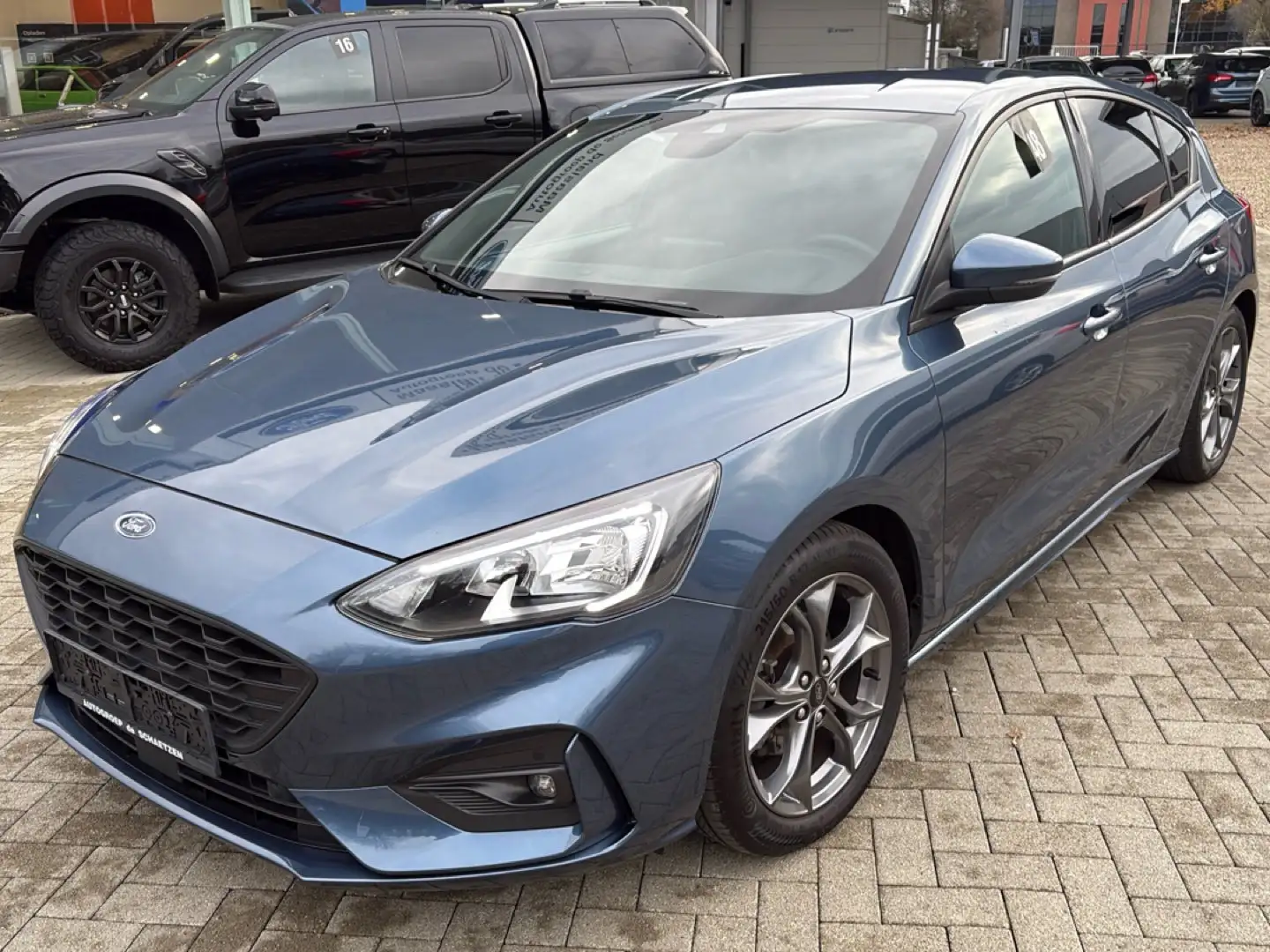 Ford Focus EcoBoost mHEV ST-Line Blauw - 1