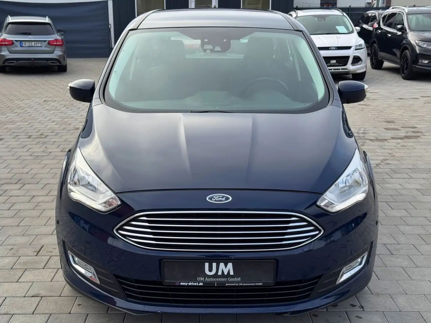 Ford Grand C-Max Grand C-MAX Titanium/PARK-PAKET/TOTWINKEL/SPUR Bleu - 2