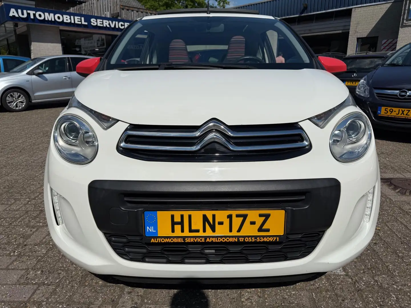 Citroen C1 1.0 e-VTi Feel CABRIO *CLIMA*CRUISE*ELEKTR. PAKKET Blanc - 2