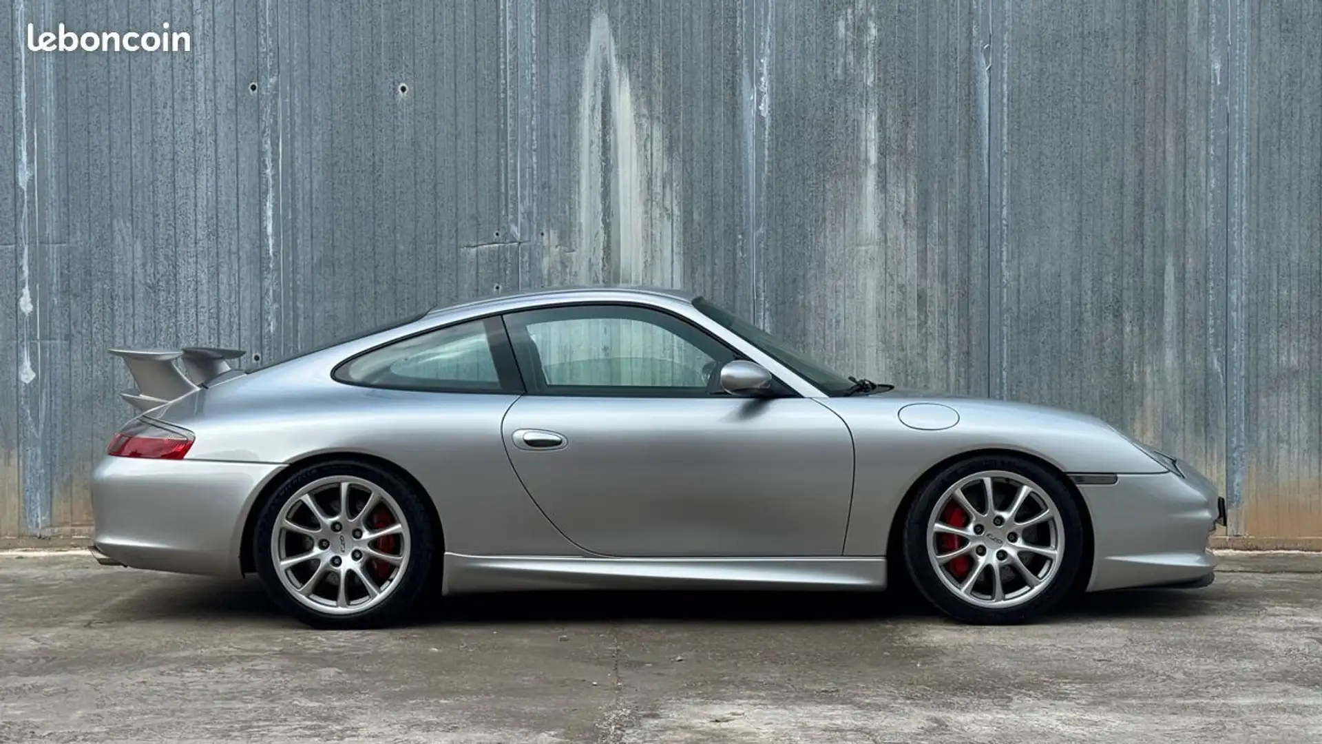 Porsche 996 996 GT3 MK2 381 cv Grijs - 2