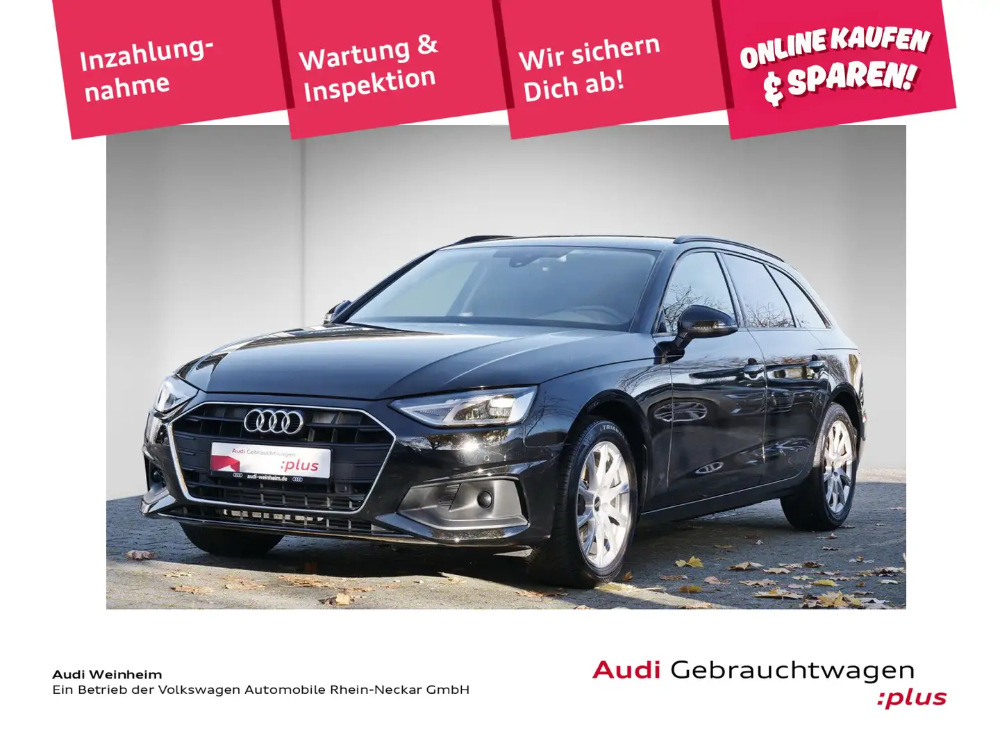 Audi A4 35 TFSI S-tronic LED Navi Einparkhilfe Schwarz - 1