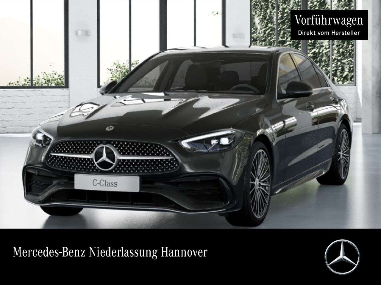 Mercedes-Benz C 180 — Mercedes-Benz C 180 AMG+360+AHK+LED+19"+TOTW+KEYLESS+9G