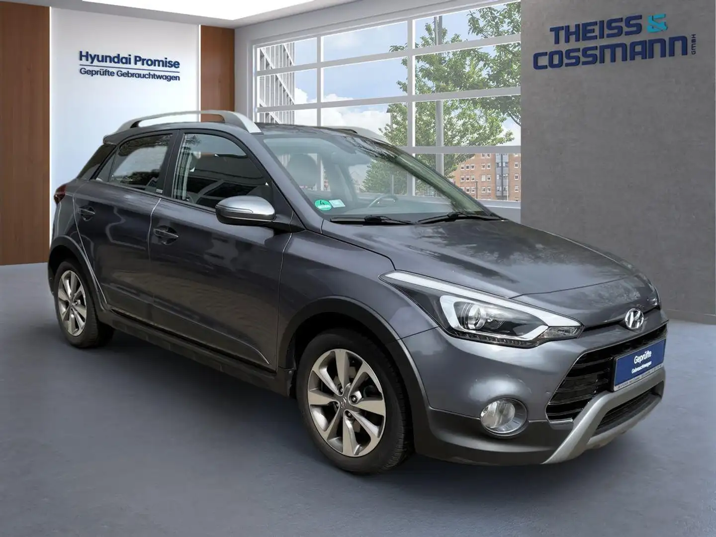 Hyundai i20 Active 1,0 T-GDI M/T 100 PS Trend, Navi Gris - 2