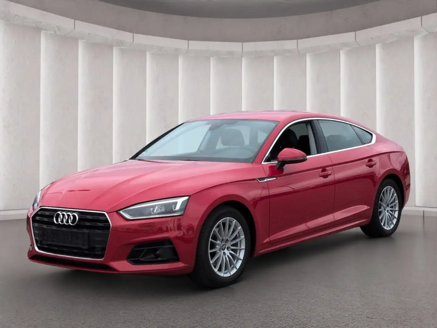 Audi A5 Sportback 2.0TFSI*S-tron AHK Matrix-LED pACC Rot - 2