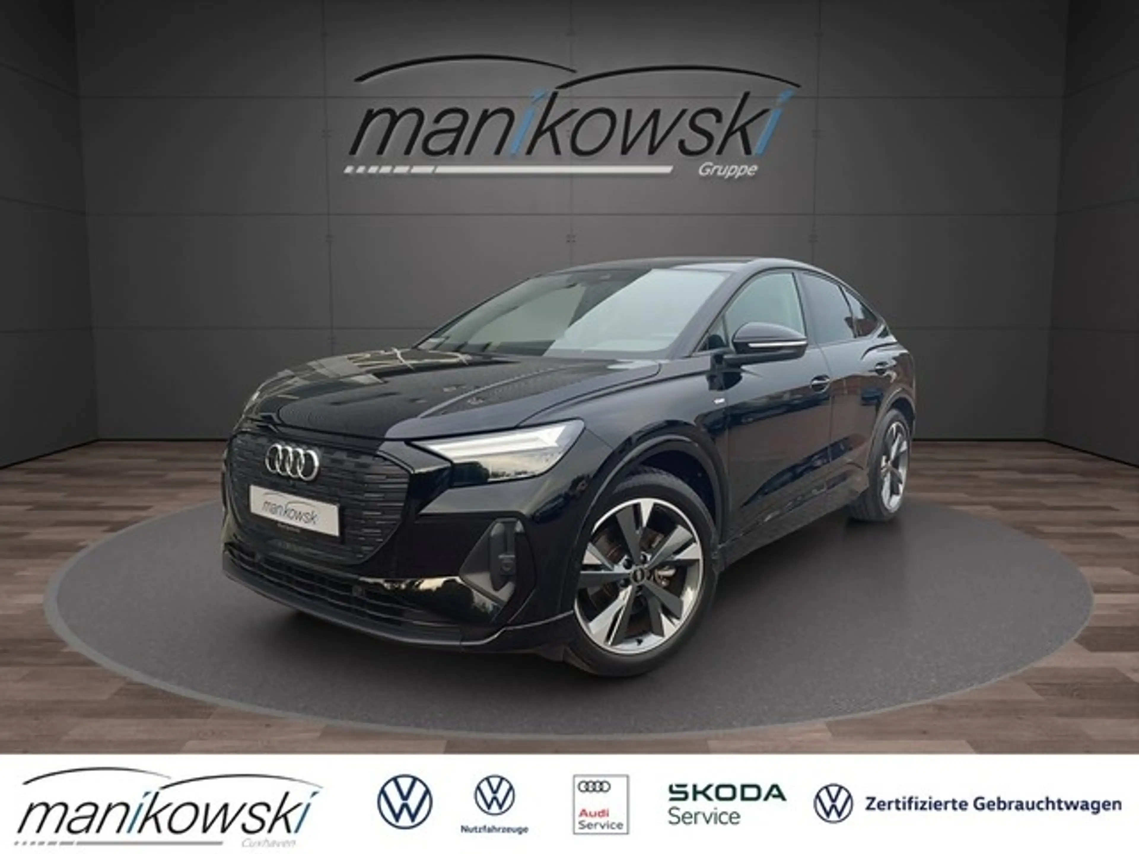Audi Q4 e-tron 35 Sportback *S-Line/ black*SoH88,4%+RFK+Sound+LED