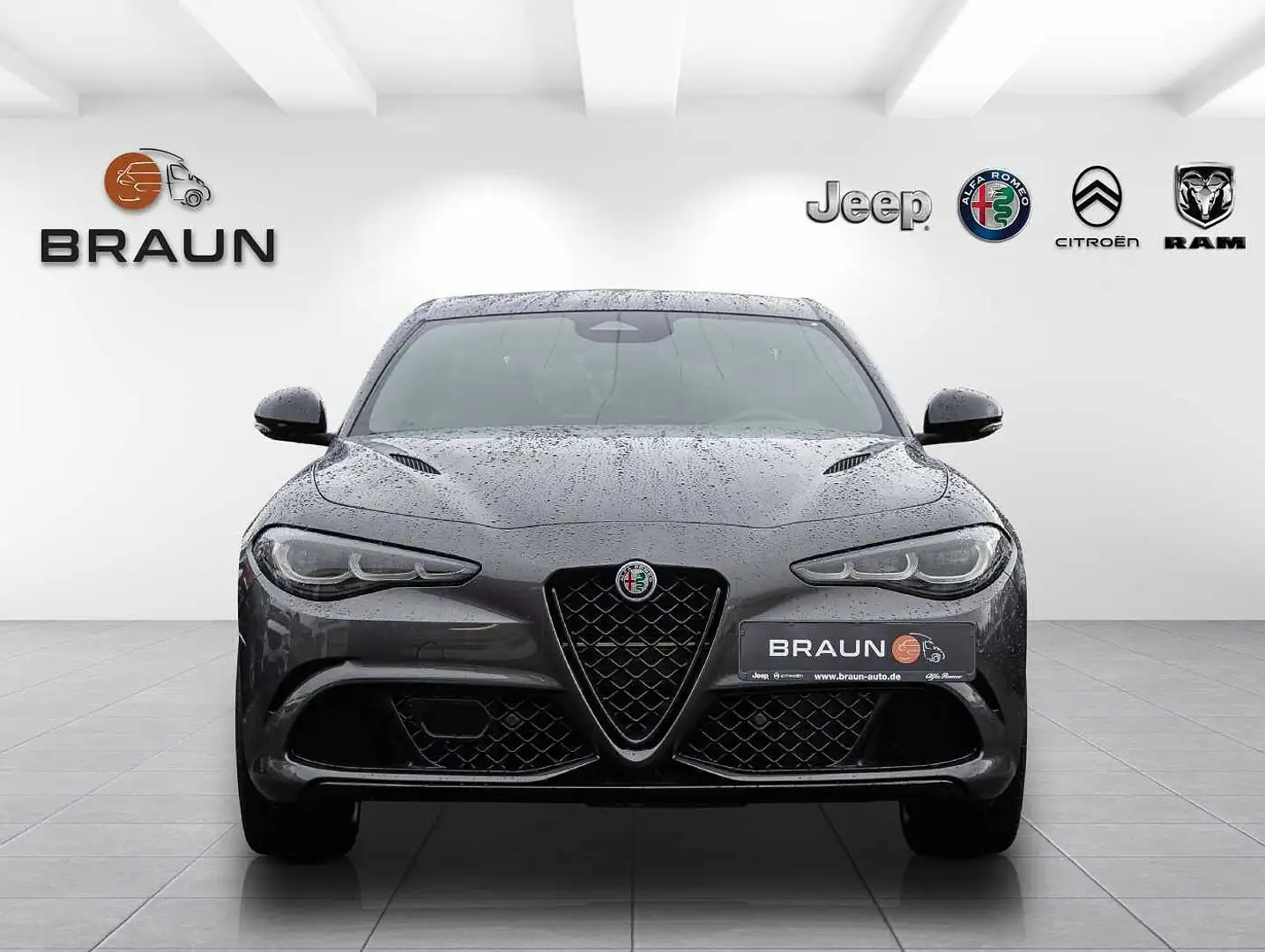 Alfa Romeo Giulia 2.9 V6 Bi-Turbo AT8 Quadrifoglio Gris - 2
