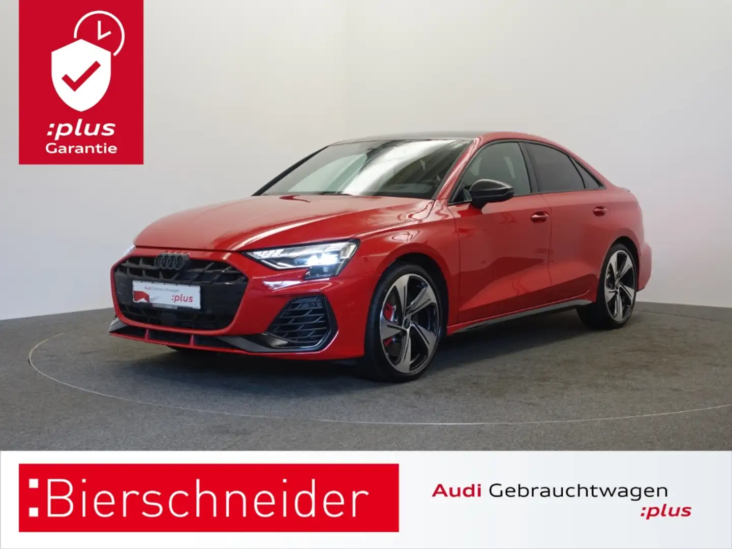 Audi S3 Limousine LED HEAD-UP 19 VIRTUAL KAMERA ACC CONNEC Rot - 1