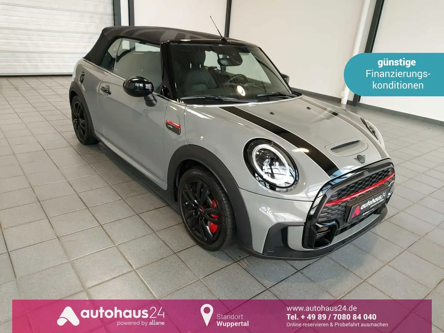 MINI Cooper D Cabrio Cabrio John Cooper Works Navi|CAM|LED|Sitzhzg. Grau - 1