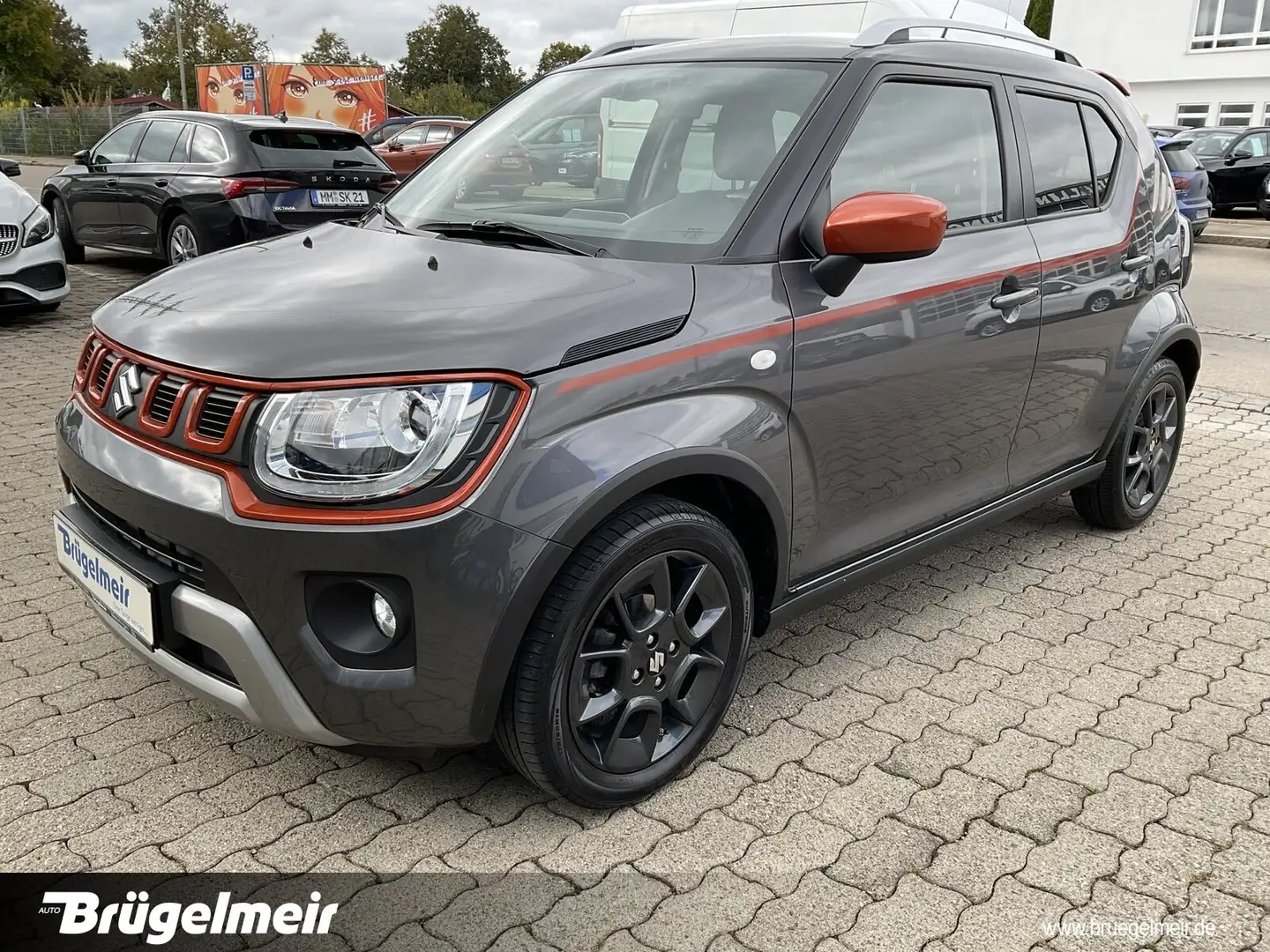 Suzuki Ignis Ignis Mild-Hybrid 1.2 SHVS Aut.+NAVI+AHK+KAM+16" Grau - 2