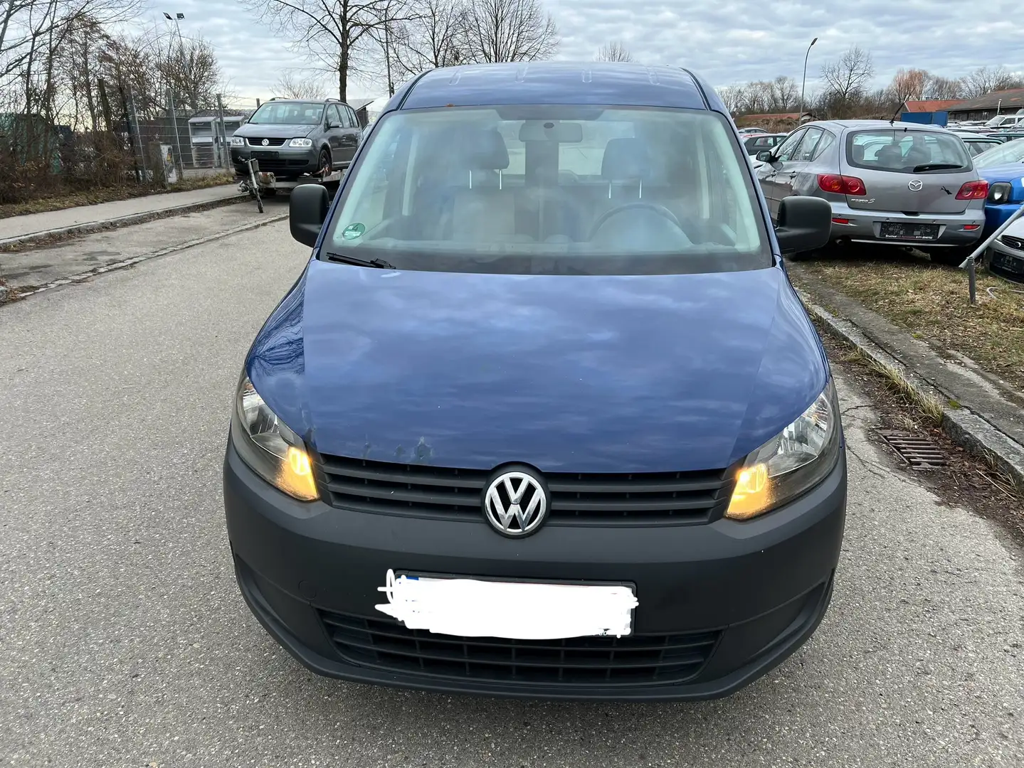 Volkswagen Caddy Maxi Kasten Blau - 2