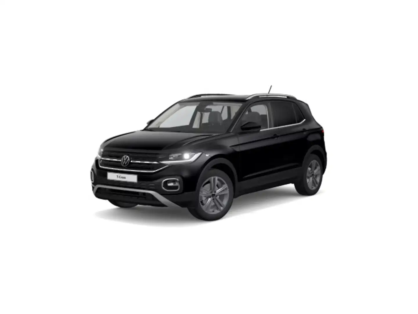 Volkswagen T-Cross 1.5TSI Style DSG Navi LED AHK Zwart - 2