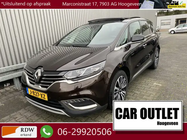 Renault Espace 1.6 TCe Initiale Paris 7p. Pano, Leer, Navi, nw. A