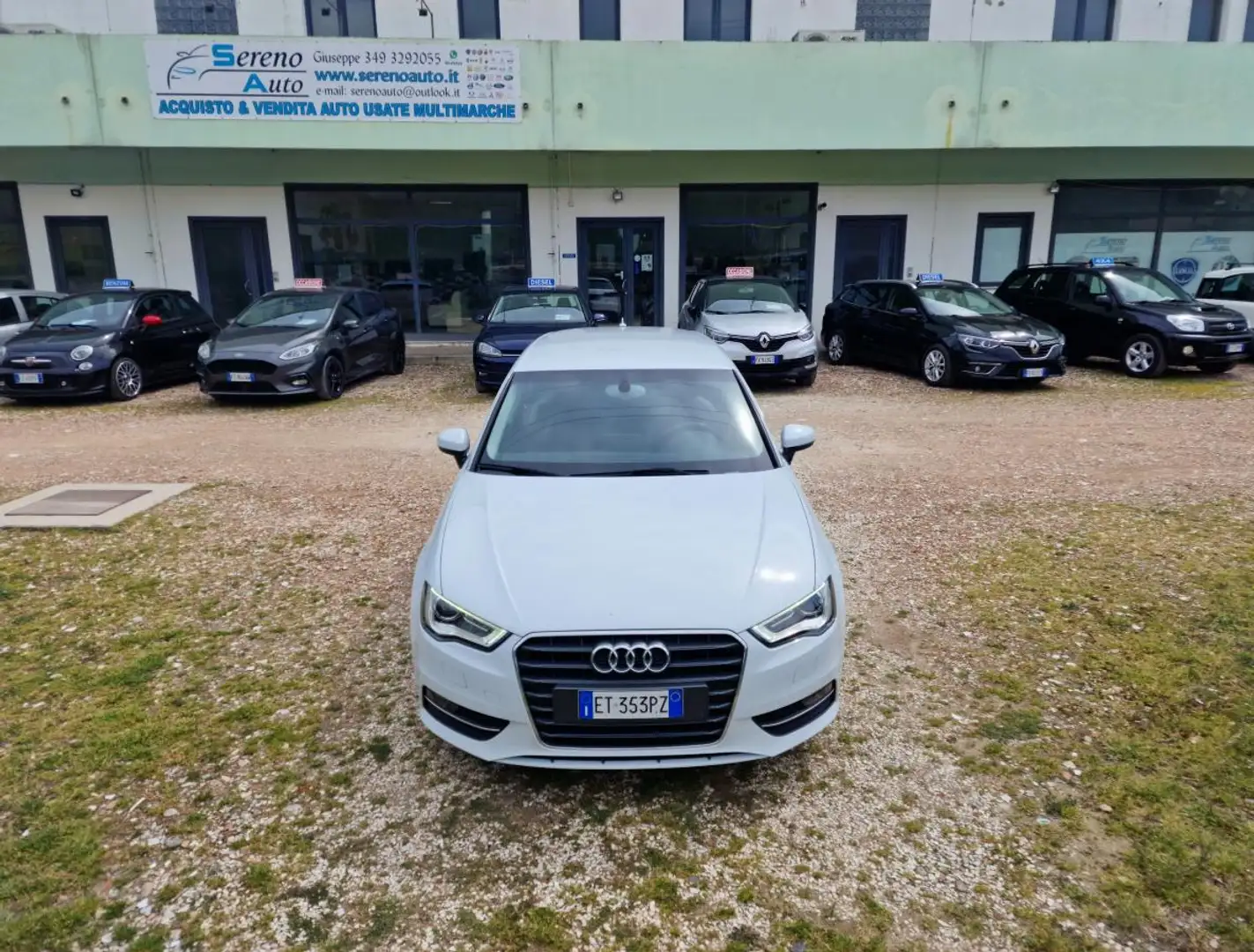 Audi A3 1.6 TDI Attraction Blanc - 1