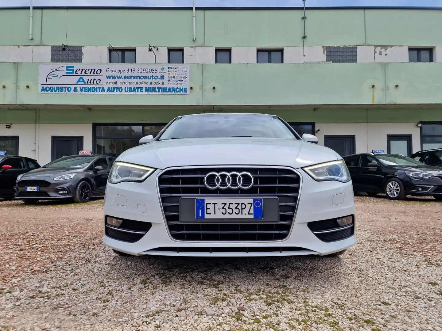 Audi A3 1.6 TDI Attraction Blanc - 2