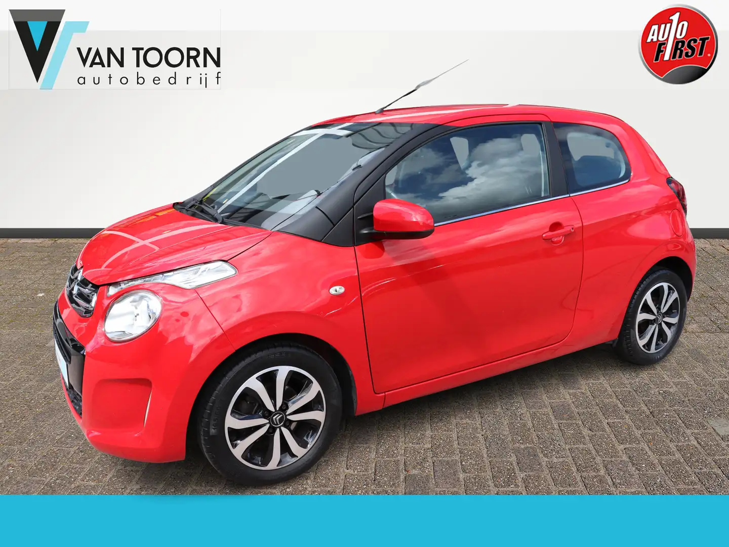Citroen C1 1.2 PureTech Shine . Rood - 1