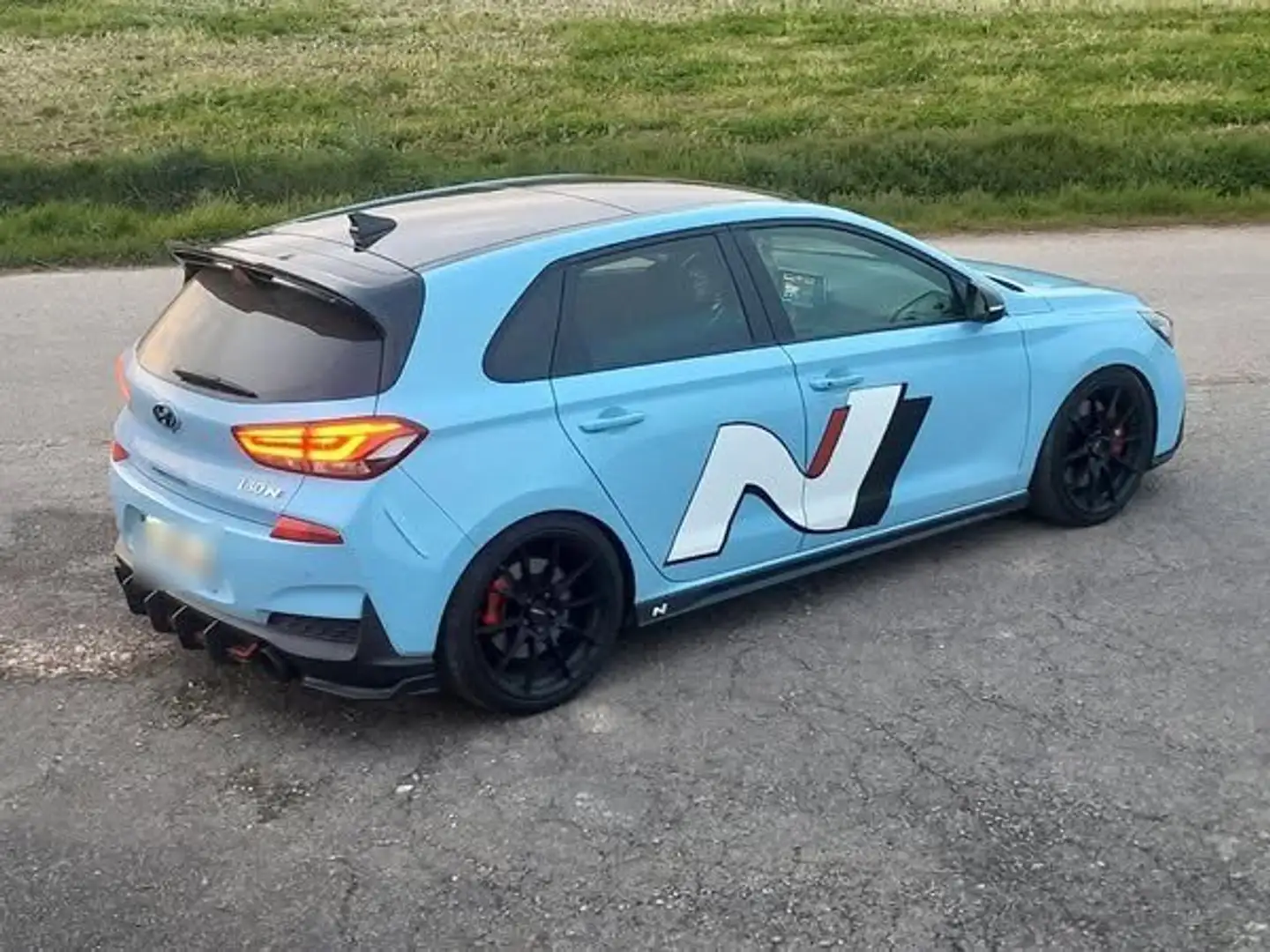 Hyundai i30 i30 N 2.0 T-GDi 275 BVM6 Performance Pack Bleu - 2