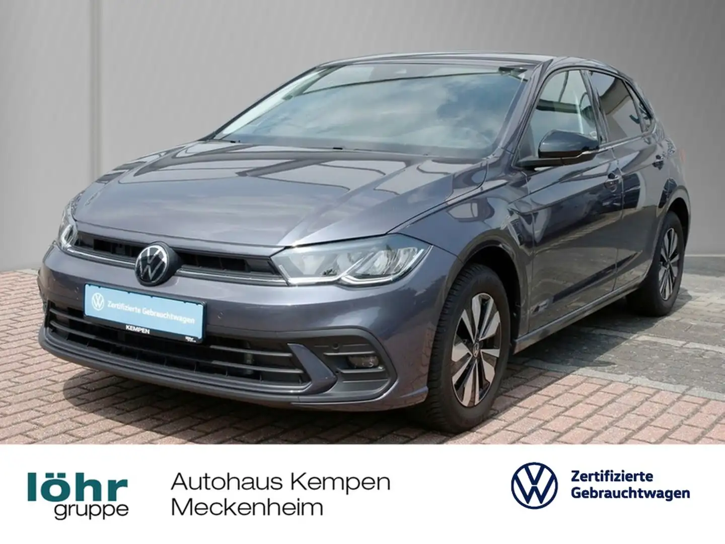 Volkswagen Polo VI 1.0 TSI DSG GOAL AHK Navi+VC ACC RFK+PDC LED... Grau - 1
