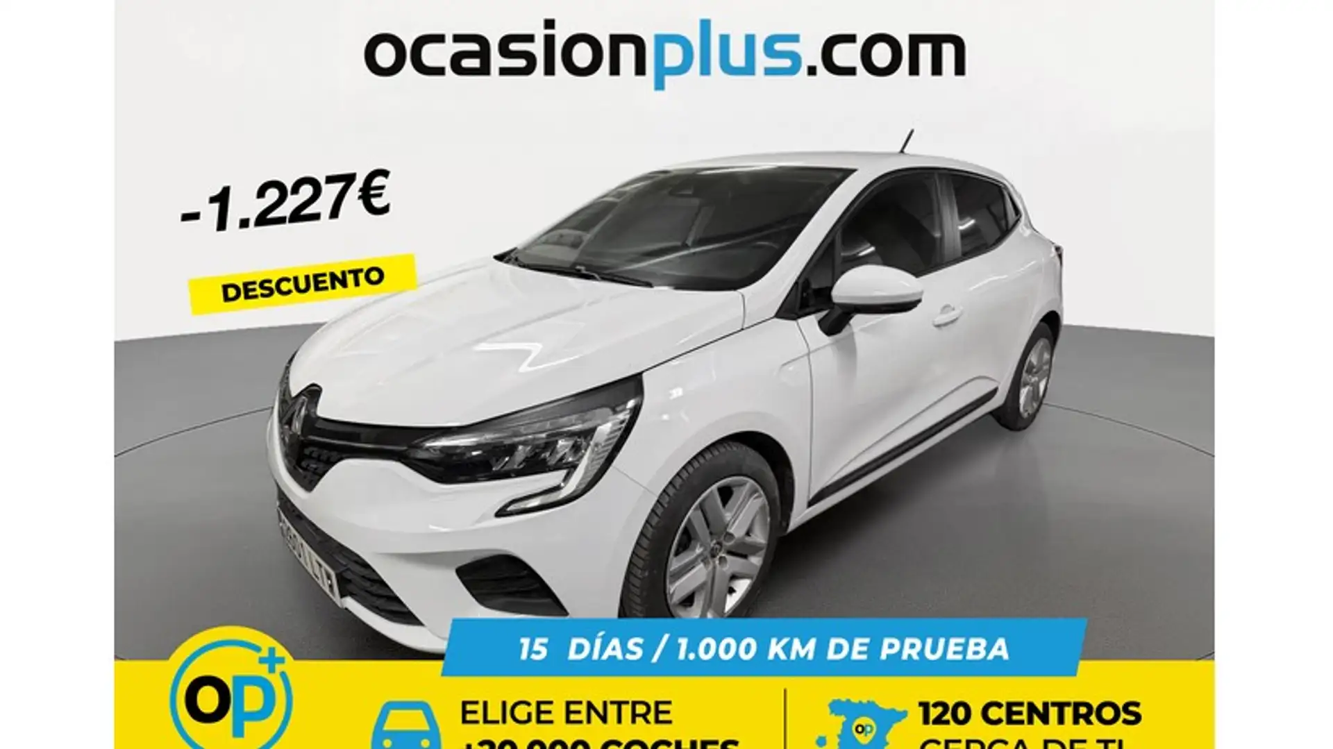 Renault Clio TCe Intens 67kW Weiß - 1