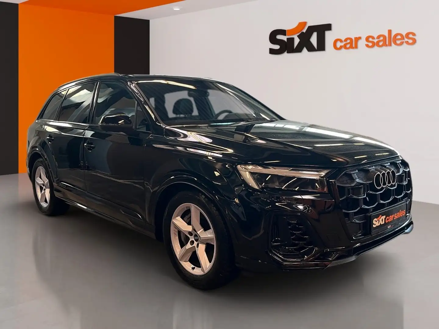 Audi Q7 55 TFSIe S line Luft|Matrix|HUD|4xSH|el.S|AHK Schwarz - 1
