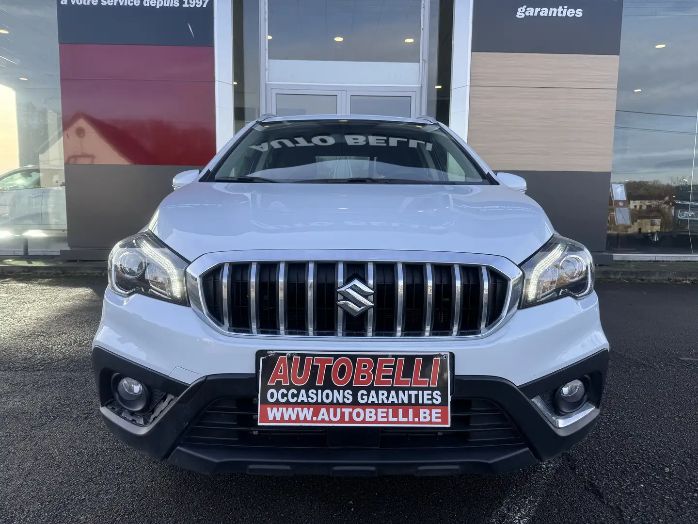 Suzuki SX4 S-Cross 1.0 Turbo**BOITE AUTO**4X4!!**FULL LED**CAMERA*TOP Blanc - 2