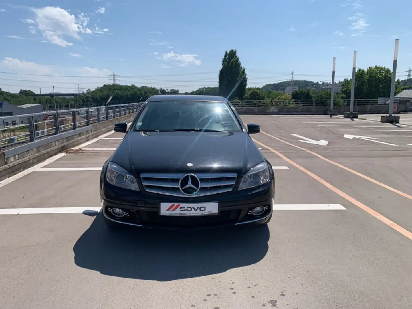 Mercedes-Benz C 220 220 CDI BLUEEFFICIENCY AVANTGARDE BA Noir - 2