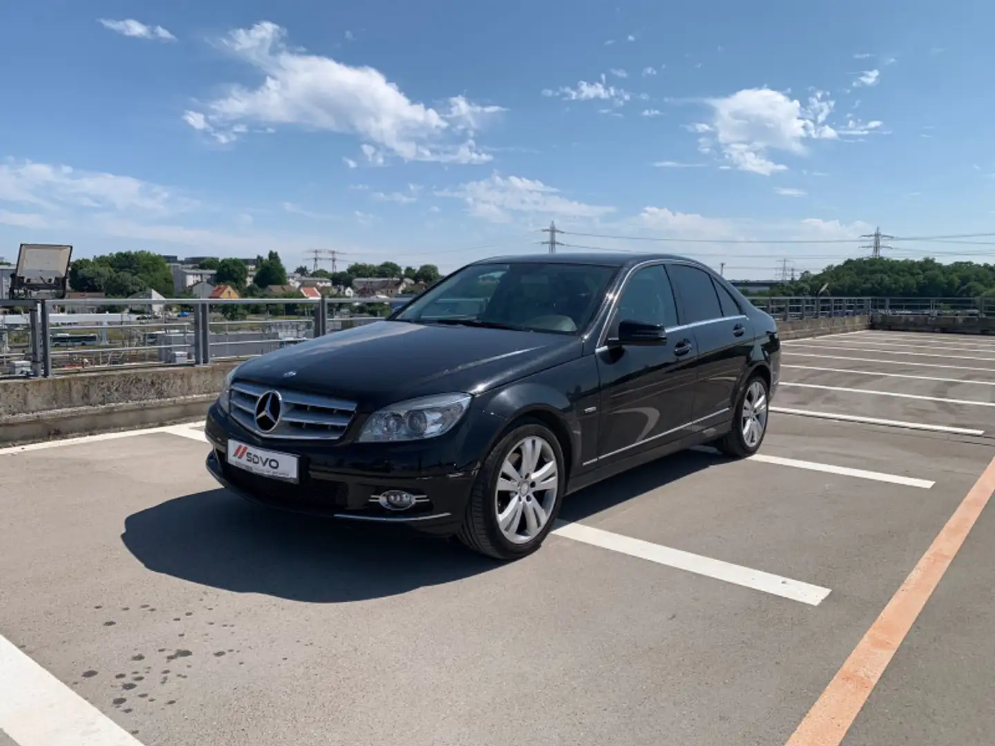 Mercedes-Benz C 220 220 CDI BLUEEFFICIENCY AVANTGARDE BA Noir - 1