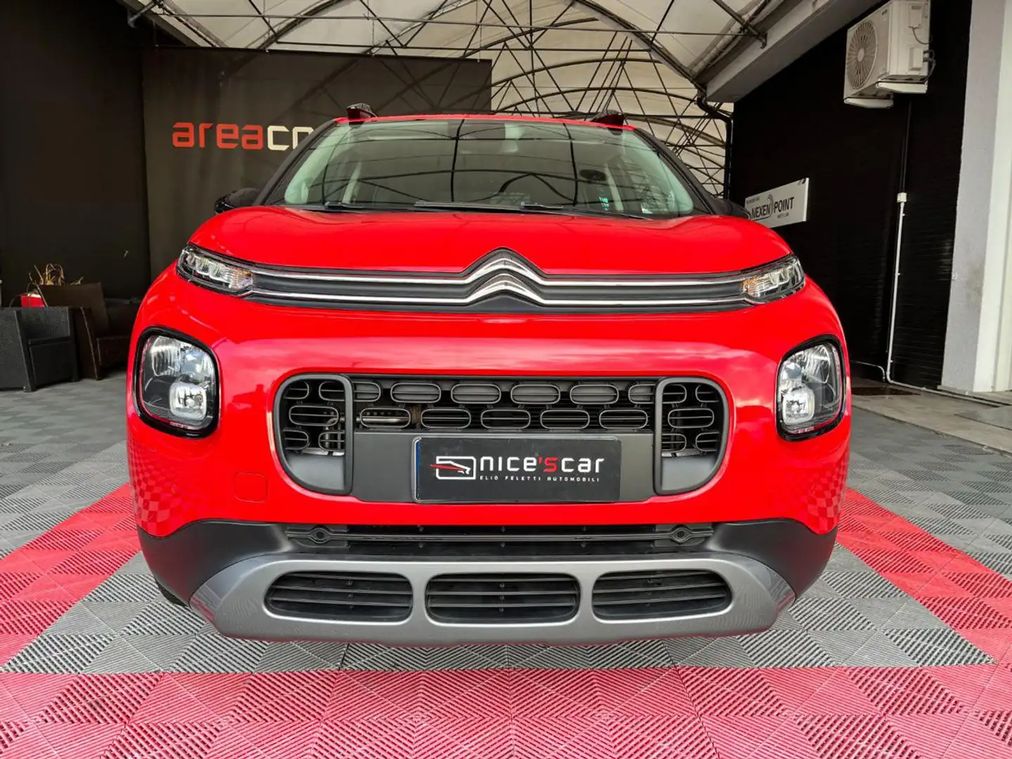 Citroen C3 Aircross PureTech 100 Shine *NAVIGATORE SATELLITARE* Rosso - 2