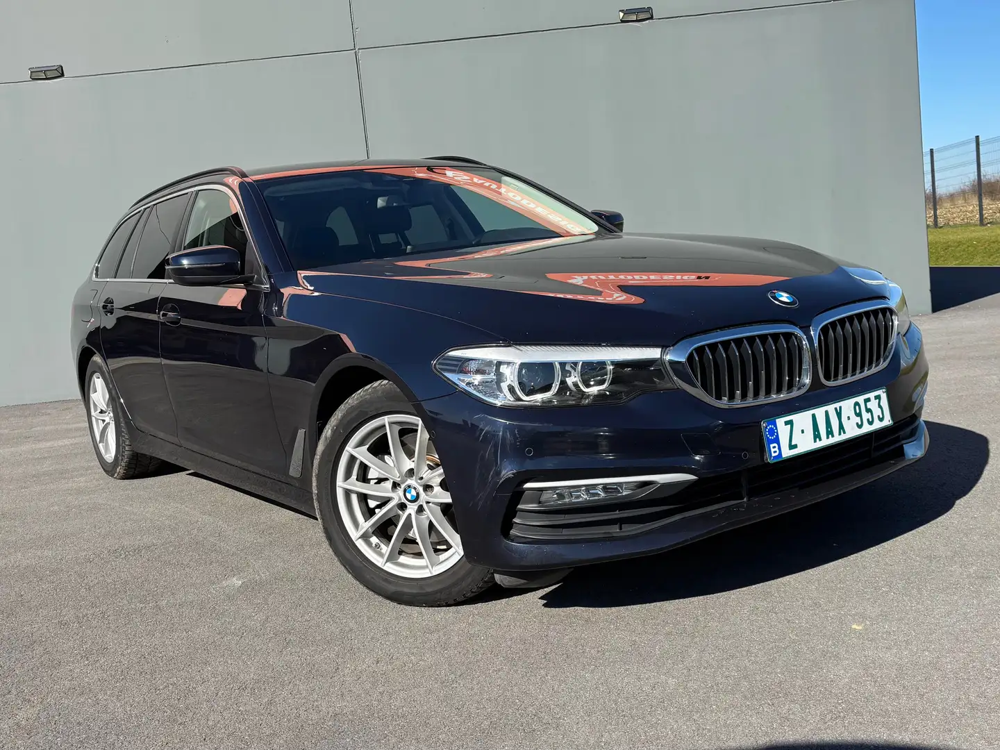 BMW 520 Touring 520 dA Bleu - 2