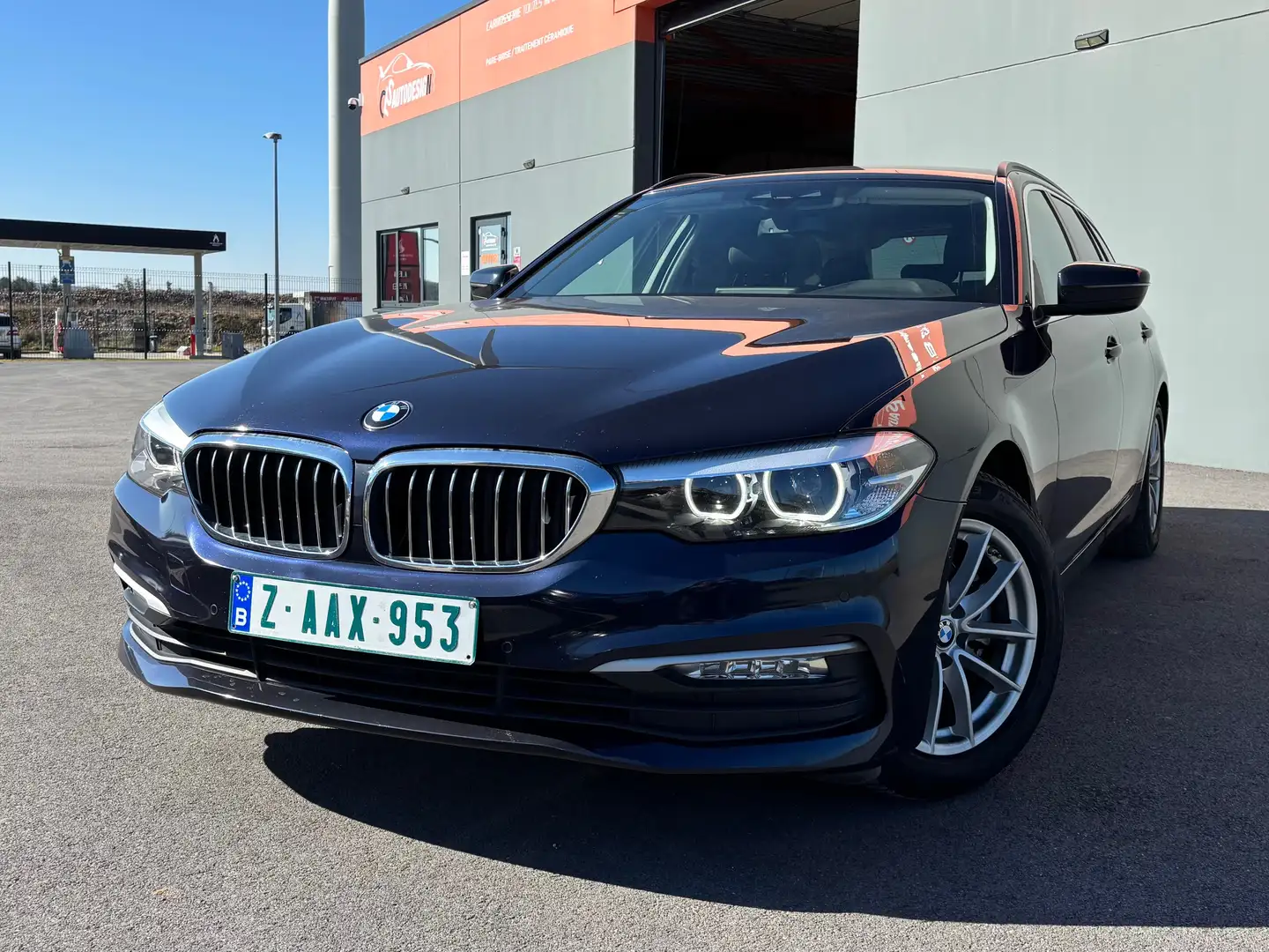 BMW 520 Touring 520 dA Bleu - 1