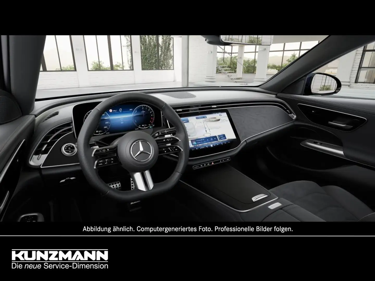 Mercedes-Benz E 300 de AMG MBUX Navigation Distronic Kamera Blau - 2