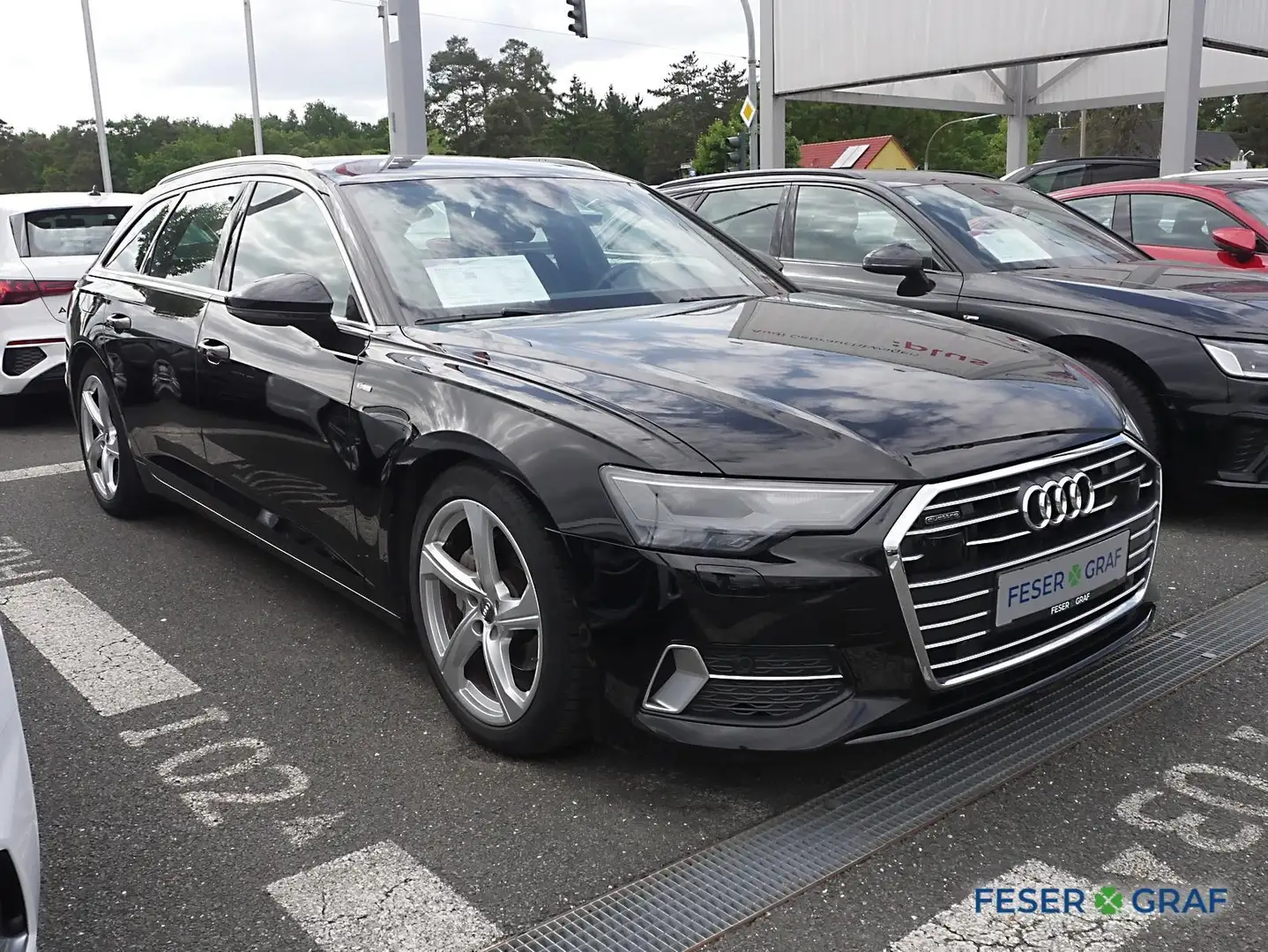 Audi A6 Avant 40 TDI quattro S-Line Sport Navi LED Negro - 2