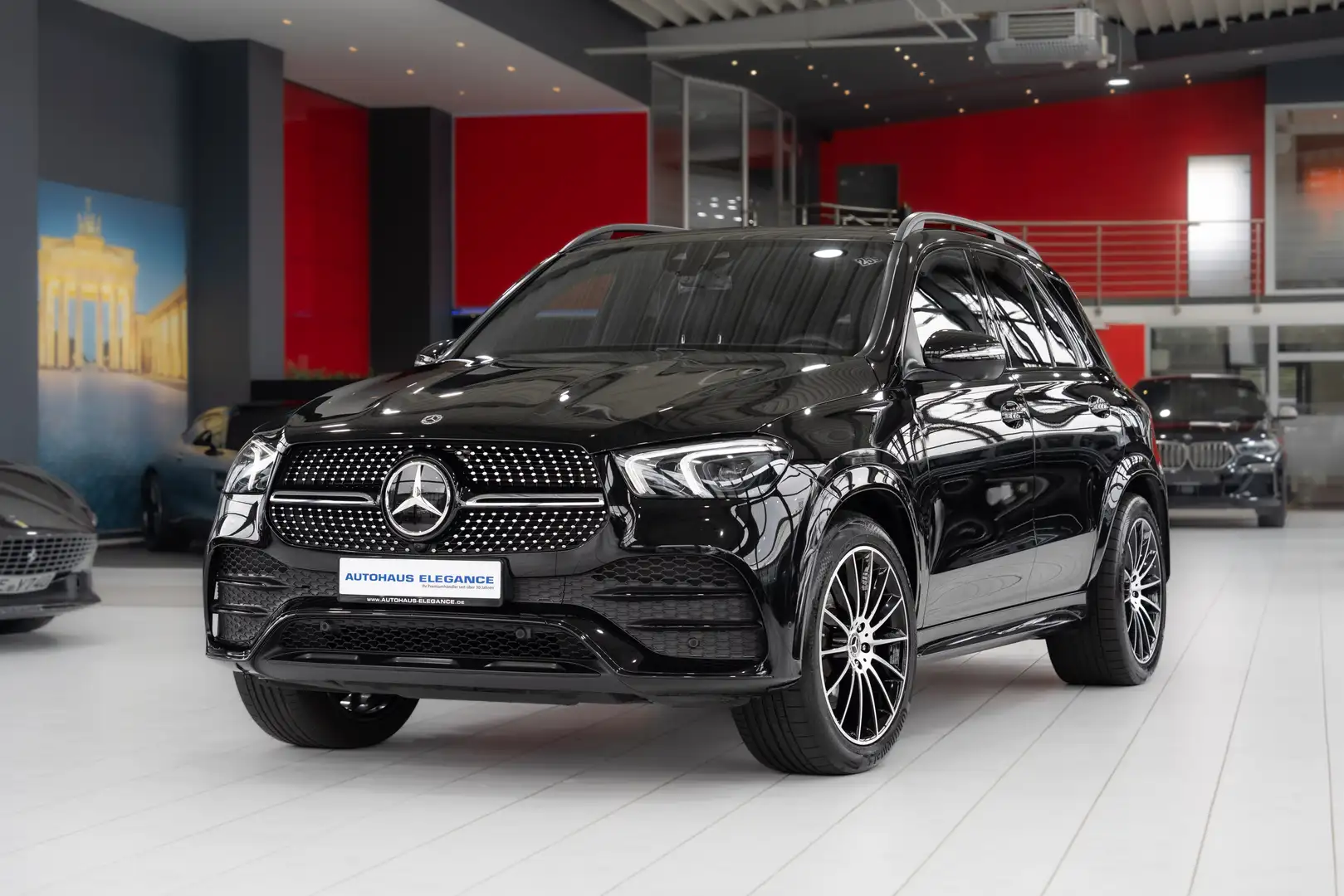 Mercedes-Benz GLE 350 e 4Matic*AMG-LINE*BURM*NIGHT*360*PANO* Schwarz - 1