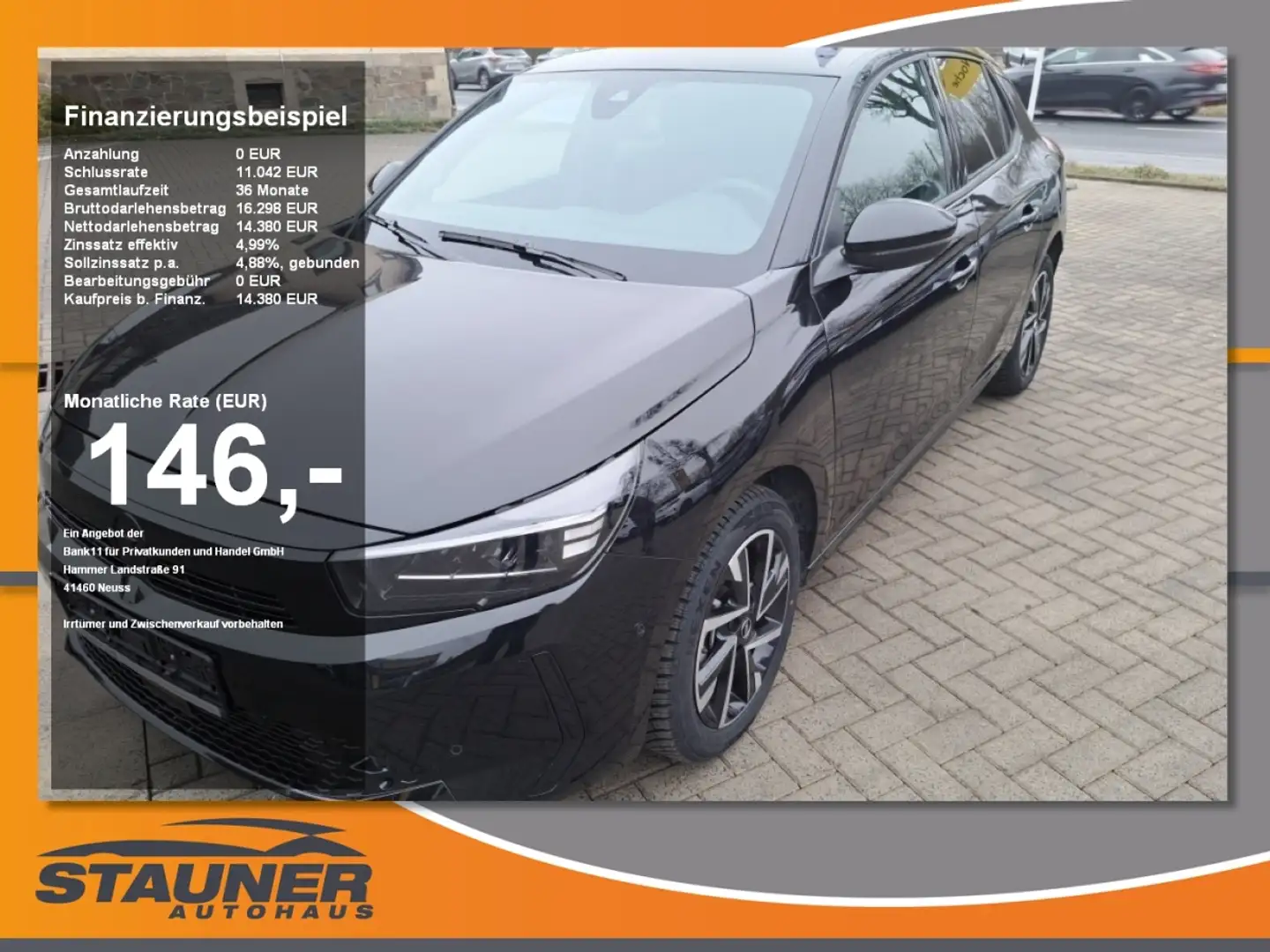 Opel Corsa F 1.2 Turbo GS 360 Grad Kamera Navigation Schwarz - 1