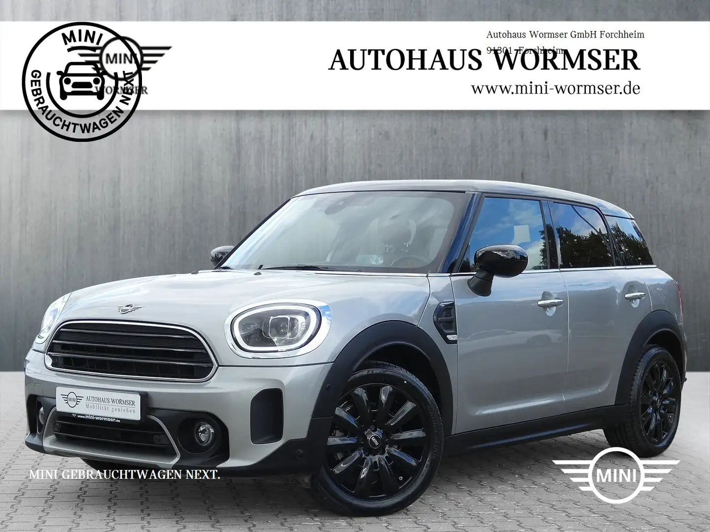 MINI Cooper Countryman Head-Up DAB LED Pano.Dach RFK Grau - 1