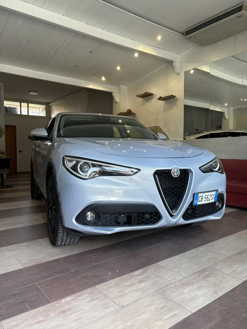 Alfa Romeo Stelvio 2.2 t Veloce Ti Q4 210cv auto Blanc - 1