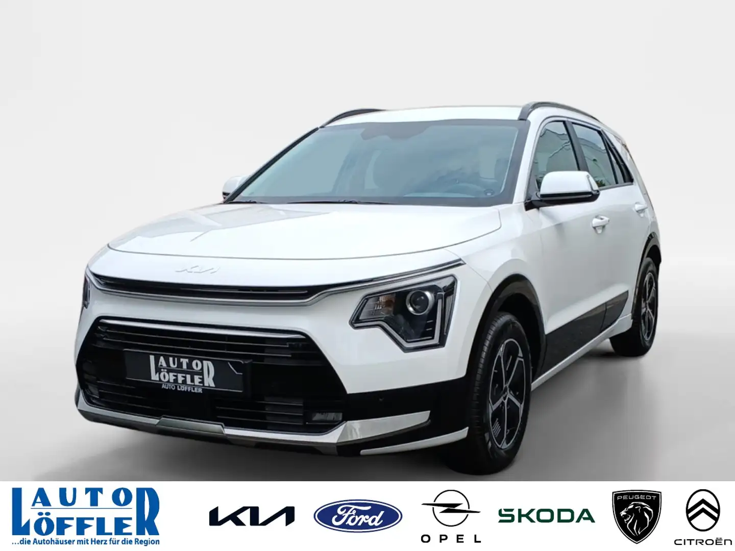 Kia Niro Vision 1.6 HEV KOM NAVI^ RFK^ SHZ^ KLIMA^ Klima Weiß - 1