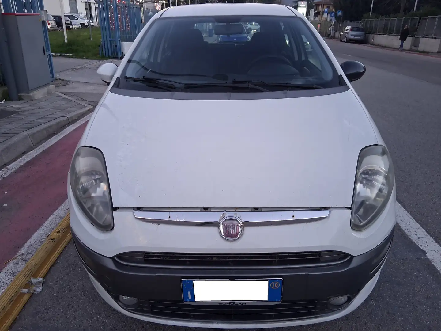 Fiat Punto Evo 5p 1.3 mjt  75  CV Active Weiß - 1