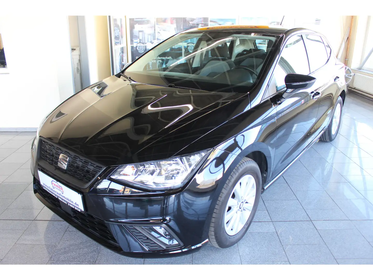 SEAT Ibiza Style,Navi,Klimaautomatic,Einparkhilfe Schwarz - 1