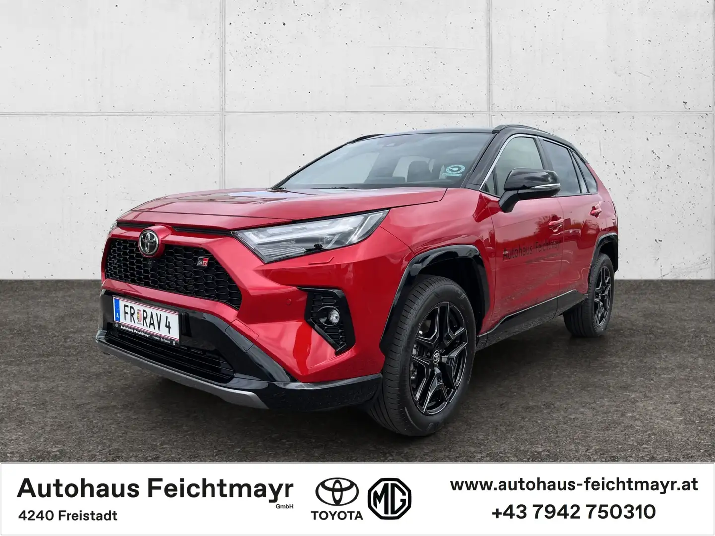 Toyota RAV 4 RAV4 AWD 2,5 Dual-VVT-i Hybrid GR-Sport 5t. Rot - 1