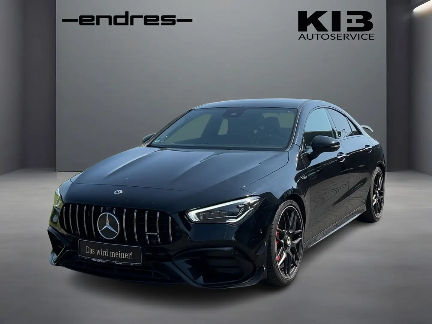 Mercedes-Benz CLA 45 AMG S 4Matic +Wide+MBUX+Pano+360+MBeam Zwart - 1