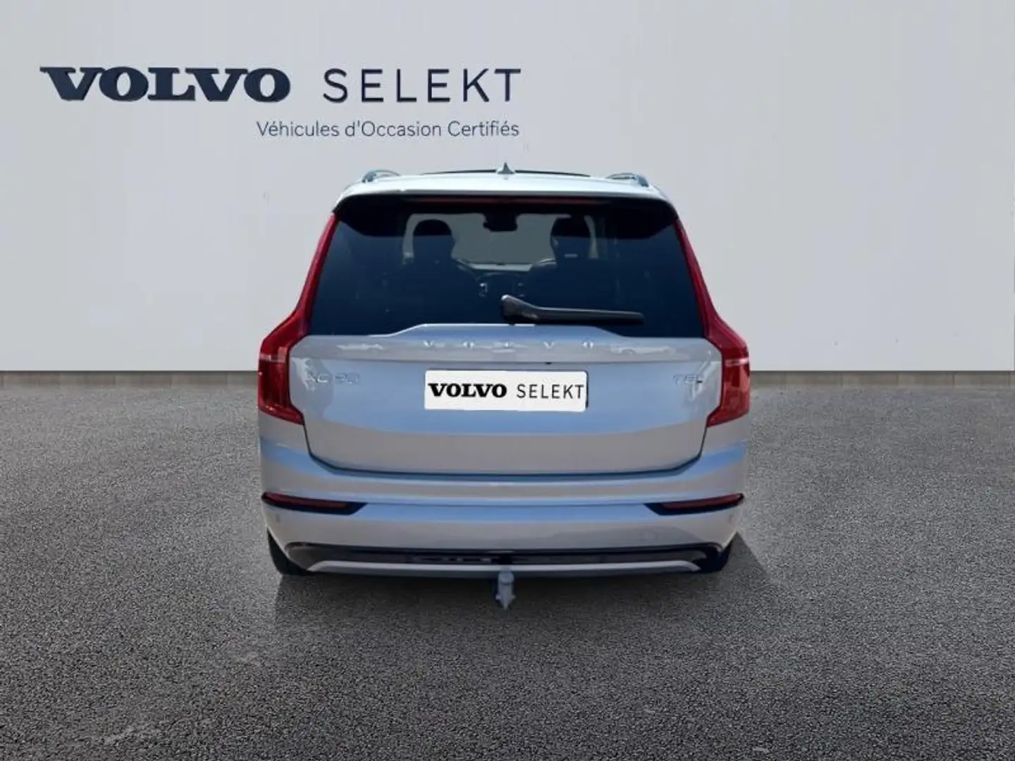 Volvo XC90 T8 AWD 310 + 145ch Ultimate Style Chrome Geartroni Argent - 2
