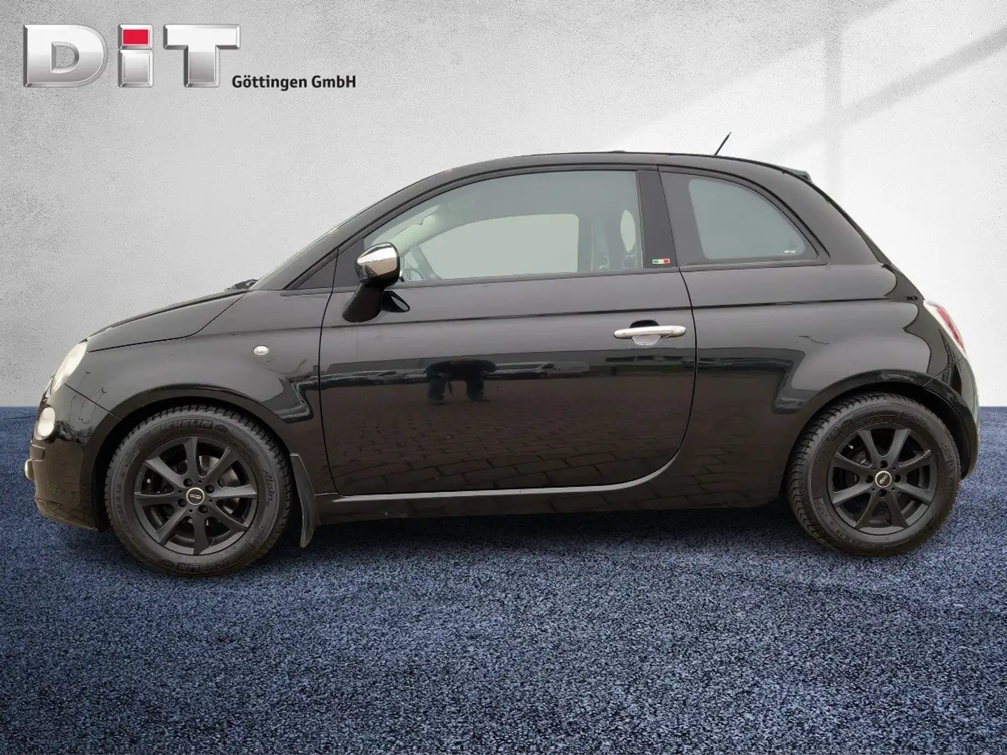 Fiat 500 1.2 8V Pop Eibach Sportfahrwerk, ZV, Leder Zwart - 2